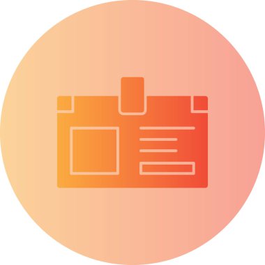 Modern simgenin vektör illüstrasyonu