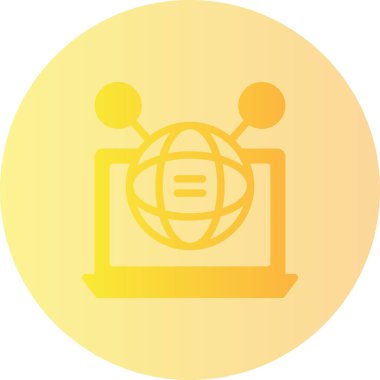 Bir kamera simgesinin vektör illüstrasyonu