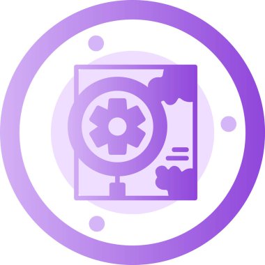 seo modern simgesinin vektör illüstrasyonu