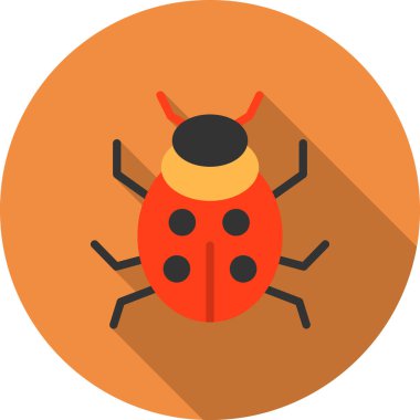 böcek simge vektör çizim