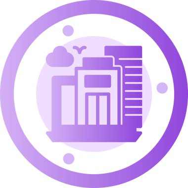 Bir alışveriş arabası simgesinin vektör çizimi