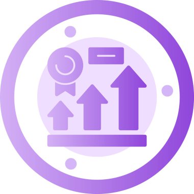 Ok. Web simgesi basit illüstrasyon