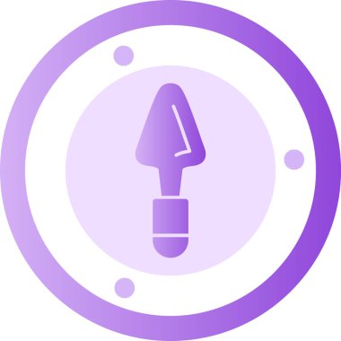 Bir ampulün vektör illüstrasyonu