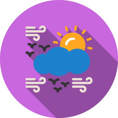 Hava simgesinin vektör illüstrasyonu