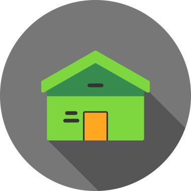 ev simgesi vektör illüstrasyonu