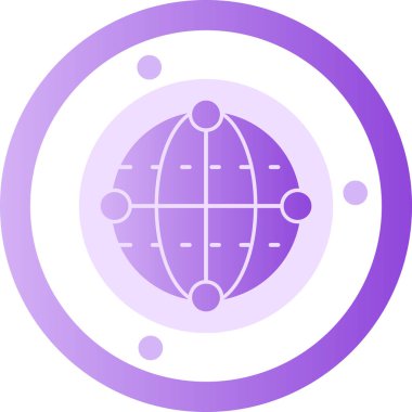 Gezegenin vektör illüstrasyonu