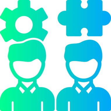 dişli vektör simgesi. biçim düz simge, eko yeşil renk, yuvarlak açılar, beyaz arkaplan