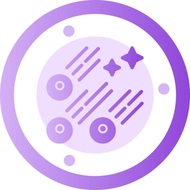 uydu simgesi, modern basit illüstrasyon