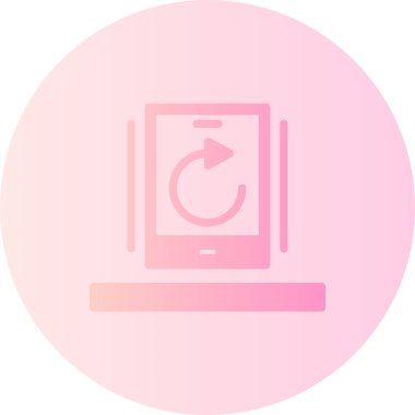 izleyici ikon vektör illüstrasyonu