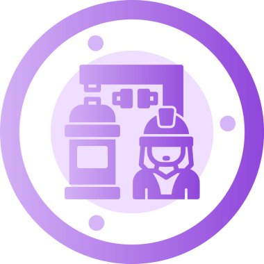 avatar. Web simgesi basit illüstrasyon