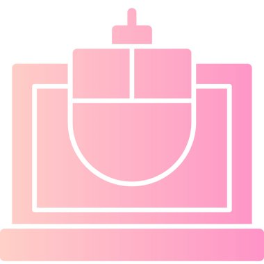 güzellik ve moda ikonu vektör illüstrasyonu