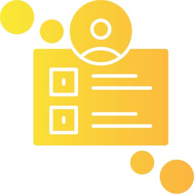 iş belge simge vektör çizim