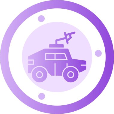 askeri simge vektör illüstrasyonu