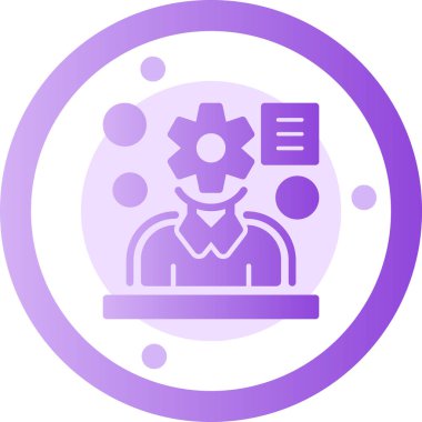 Avatar simgesi, vektör tasarımı