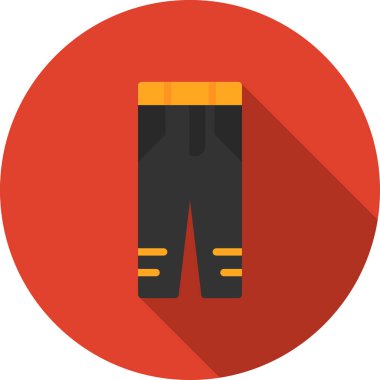 Spor düz vektör simgesi