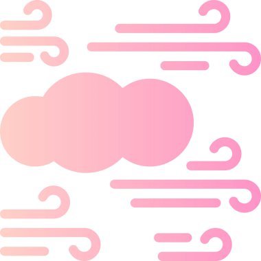 Bulut simgesi vektör illüstrasyonu