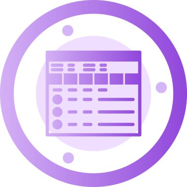 tarayıcı web simge vektör çizim