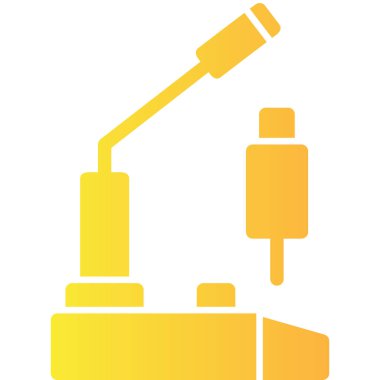 Çizgi film simgesinin vektör çizimi