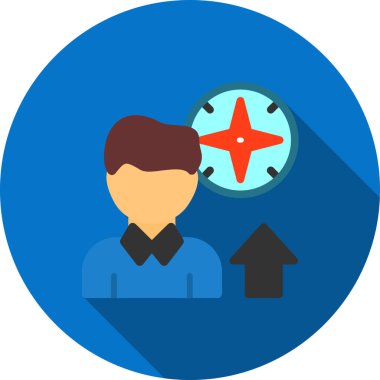 Çalışanların & çalışması için iş yönetimi dairesi simgesi