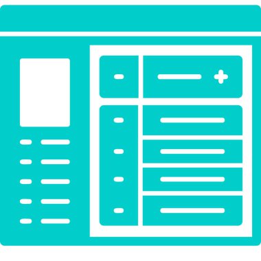 Bir kitapla mavi arkaplanın vektör çizimi