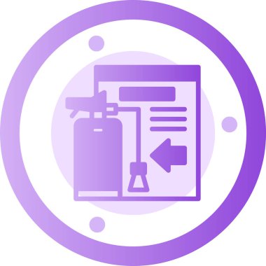 Pano. Web simgesi basit illüstrasyon