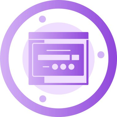 seo modern simgesinin vektör illüstrasyonu