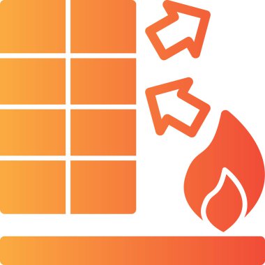 Simge vektör resimlemesini ateşle