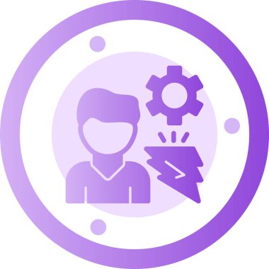 Seo simgesinin vektör illüstrasyonu