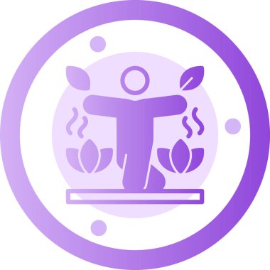 Bitki. Web simgesi basit illüstrasyon