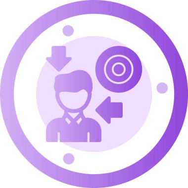 seo modern simgesinin vektör illüstrasyonu