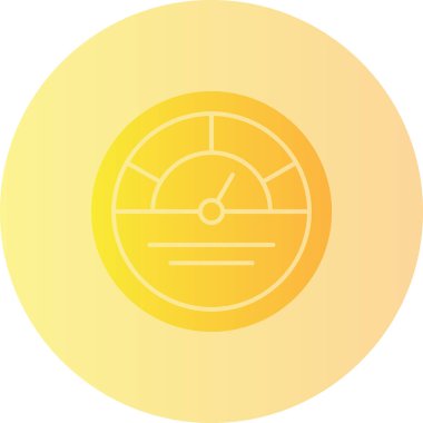 Alarmlı saat simgesi düz biçimli