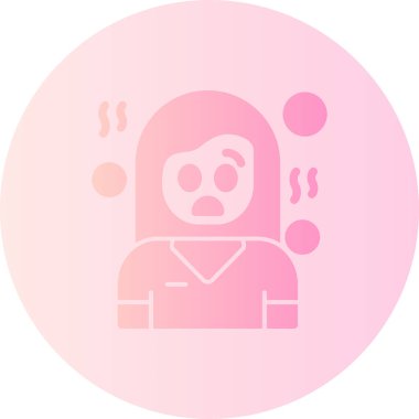 avatar. Web simgesi basit illüstrasyon