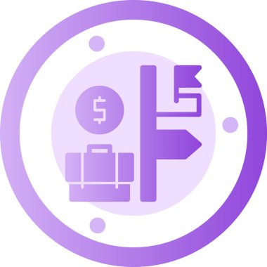 Bozuk para. Web simgesi basit illüstrasyon