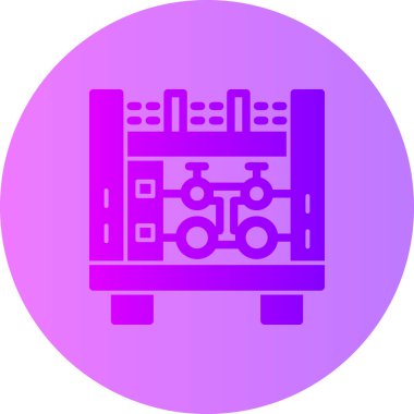 seo modern simgesinin vektör illüstrasyonu