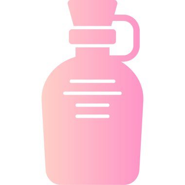 Kahve. Web simgesi basit illüstrasyon