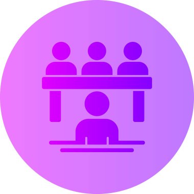 İnsan simgesinin vektör illüstrasyonu