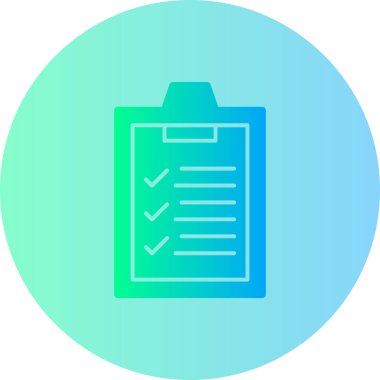 belge simgesi, vektör çizimi