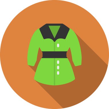 Kadın düz vektör simgesi