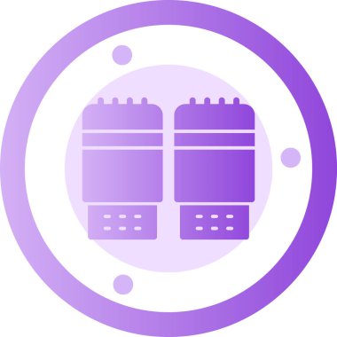 Gaz tankı vektör çizim