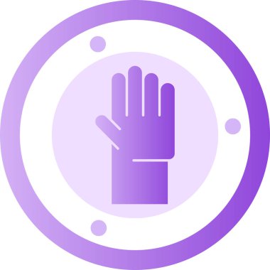 Modern bir simgenin vektör illüstrasyonu