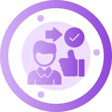 iş simgesi vektör illüstrasyonu