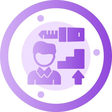 seo modern simgesinin vektör illüstrasyonu