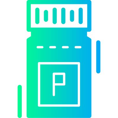 Alışveriş simgesi, vektör illüstrasyonu