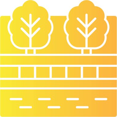 Vektör Ağacı Simgesi illüstrasyonu