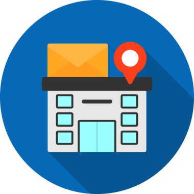 Konum pin vektör simgesi