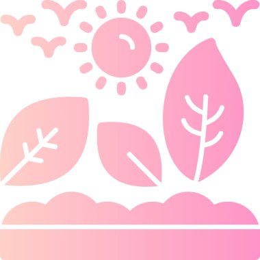 Güzel bir çiçeğin arka planının vektör çizimi