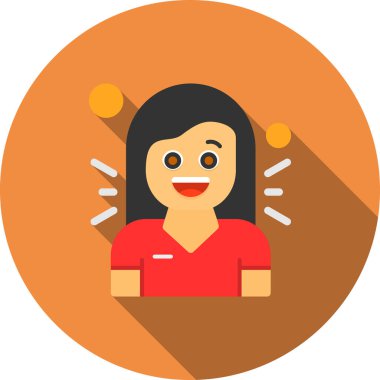 Dişçi koltuğu vektör çizimi olan kadın