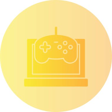 Beyaz arka plan üzerinde oyun şeffaf işareti izole oyun simge vektör