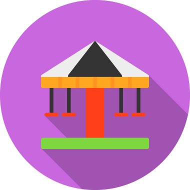 Bina. Web simgesi basit illüstrasyon