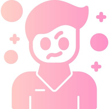 Avatar simgesi, vektör illüstrasyonu